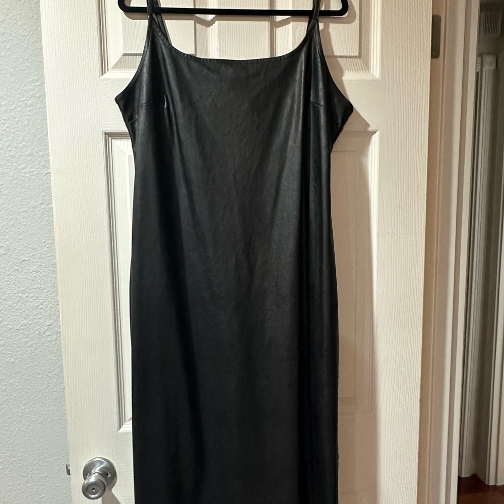 Wild Fable Black Spaghetti Strap Slip Dress
